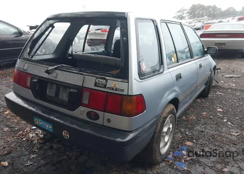 1990 Honda Civic from USA, damaged, VIN JHMEE2756LS013668